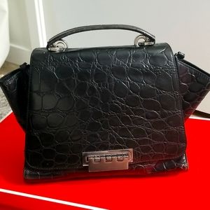 ZAC Zac Posen Eartha Iconic Top Handle Convertible Leather Backpack Croc